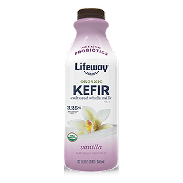 Organic – Kefir Whole Milk Vanilla – 33.81 fl oz (1.0lt)